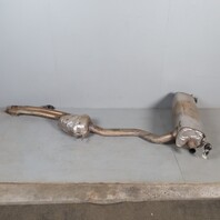 2017–2019 Audi Q7 3.0L Rear Exhaust Muffler 4M0253411H OEM Used