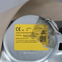 2017-2019 Audi Q7 Rear Seat Belt Retractor Left Pistachio Beige OEM Used