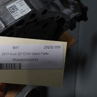2017-2019 Audi Q7 3.0 Automatic Transmission SHS Code 0D5300040C OEM Used