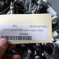 2017-2019 Audi Q7 3.0 Engine Motor 97K Miles OEM Used
