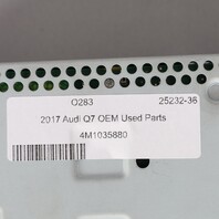 2017 Audi Q7 Multimedia Player Reader 4M1035880 OEM Used