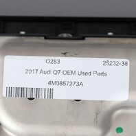 2017-2019 Audi Q7 Navigation Display Screen 4M0857273A OEM Used