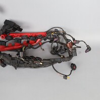 2017-2019 Audi Q7 3.0L Engine Wiring Harness 06E971595AB OEM Used