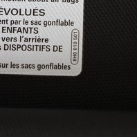 2017–2020 Audi Q7 Right Sun Visor Black 4M0858834B OEM Used
