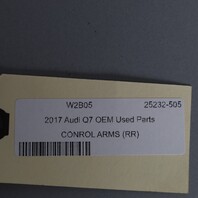 2017-2022 Audi Q7 Rear Control Arm Set Upper Lower Right OEM Used