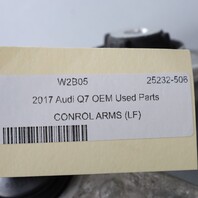 2017-2024 Audi Q7 Front Control Arm Set Upper Lower Left Strut Fork OEM Used