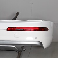 2017-2019 Audi Q7 Rear Bumper Cover Glacier White OEM Used