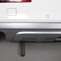 2017-2019 Audi Q7 Rear Bumper Cover Glacier White OEM Used