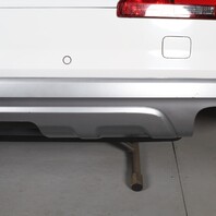 2017-2019 Audi Q7 Rear Bumper Cover Glacier White OEM Used