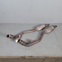 2017-2019 Audi Q7 3.0 Exhaust Manifold Downpipe Left Right Pair OEM Used