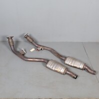 2017-2019 Audi Q7 3.0 Exhaust Manifold Downpipe Left Right Pair OEM Used