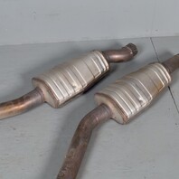 2017-2019 Audi Q7 3.0 Exhaust Manifold Downpipe Left Right Pair OEM Used