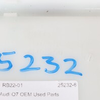 2017-2019 Audi Q7 Windshield Washer Tank Bottle 4M0955453H OEM Used