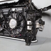 2017-2019 Audi Q7 3.0 Radiator Support Radiators Fans Cooling Pod OEM Used