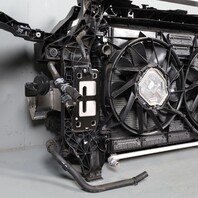 2017-2019 Audi Q7 3.0 Radiator Support Radiators Fans Cooling Pod OEM Used