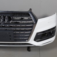 2017-2019 Audi Q7 Front Bumper Cover Grille Assembly OEM Used
