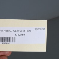 2017-2019 Audi Q7 Front Bumper Cover Grille Assembly OEM Used