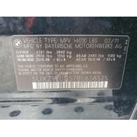 2011 BMW X5 E70 Parts