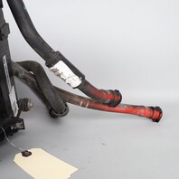 2010-2013 BMW X5 Diesel / X5 50ix Auxiliary Radiator w/Duct 17117586544 OEM Used