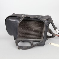 2010-2013 BMW X5 Diesel / X5 50ix Auxiliary Radiator w/Duct 17117586544 OEM Used