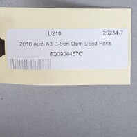 2016-2018 Audi A3 E-tron Heater Control Valve 5Q0906457C OEM Used
