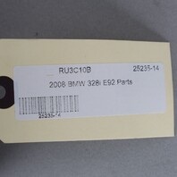 2007-2013 BMW 328i 335i M3 Coupe Right Front Seat Belt 72119114286 OEM Used