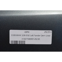 2007-2013 BMW 328i 335i E92 E93 Left Front Fender 41357168987 OEM