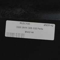 2008-2013 BMW 328i 335i M3 X1 Floor Speaker Subwoofer Pair 65139143143 OEM Used