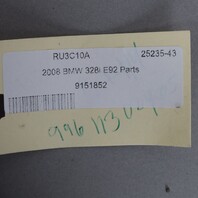 2007-2011 BMW 335i 328i 650i X5 Interior Rear View Mirror 51169151852 OEM Used