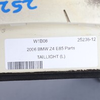2006-2008 BMW Z4 Tail Light Left 63217162729 OEM Used NOTE