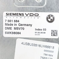2006-2008 BMW Z4 N52 Engine Computer Module ECU ECM DME OEM Used