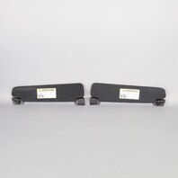 2003-2008 BMW Z4 Convertible Sun Visor Right Left Pair Black OEM Used