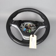 2008-2013 BMW 128i 135i 328i 335i X1 Steering Wheel Leather 32306795571 OEM Used