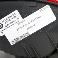 2012-2015 BMW X1 E84 Tail Light Right LED 63212990112 OEM Used