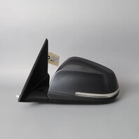 2013-2015 BMW X1 Left Door Mirror Side View Mineral Grey 51167307185 OEM Used