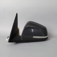 2013-2015 BMW X1 Left Door Mirror Side View Mineral Grey 51167307185 OEM Used