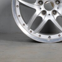 2004 2005 BMW 330i Rear Wheel 18 x 8.5 Rim Style #71 36111097187 BENT AS IS