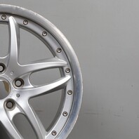 2004 2005 BMW 330i Rear Wheel 18 x 8.5 Rim Style #71 36111097187 BENT AS IS