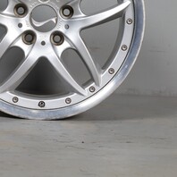 2004 2005 BMW 330i Front Wheel 18 x 8 Style #71 Rim 36111097186 BENT AS IS