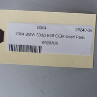 2004-2006 BMW 325ci 330ci M3 Tail Light Left 63216920705 OEM Used