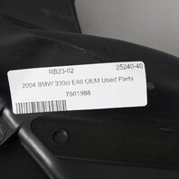 2001-2006 BMW 325i 330i Front Upper Radiator Duct Cover 13717501988 OEM Used