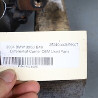 2001-2006 BMW 330ci E46 Automatic Rear Differential Carrier 3.38 ratio OEM Used