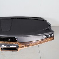 2009-2015 BMW 740i 750i 760i Dash Dashboard Black Leather 51459173637 OEM Used