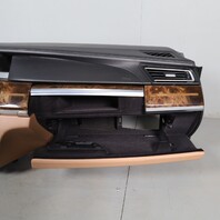 2009-2015 BMW 740i 750i 760i Dash Dashboard Black Leather 51459173637 OEM Used