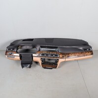 2009-2015 BMW 740i 750i 760i Dash Dashboard Black Leather 51459173637 OEM Used