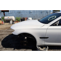 2009-2015 BMW 740i 750i Left Front Fender White 41007261461 OEM Used