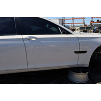 2009-2015 BMW 740i 750i Right Front Door Shell White 41007203978 OEM Used