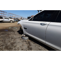 2009-2015 BMW 740i 750i Left Front Door Shell White 41007203977 OEM Used