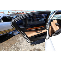 2009-2015 BMW 740Li 750Li Left Rear Door Shell White 41007203981 OEM Used