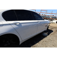 2009-2015 BMW 740Li 750Li Right Rear Door Shell White 41007203982 OEM Used
